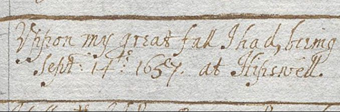 Finding Dates in an Early Modern Manuscript